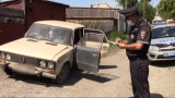 В Гурьевске сотрудники ГИБДД задержали местных жителей, подозреваемых в угоне автомобиля