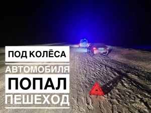 20 января в 22 часа 30 минут произошло ДТП с участием пешехода на автодороге Белово-Гурьевск-Салаир, 38 км