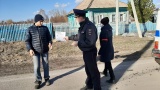 Полицейские Отделения МВД России по Гурьевскому району  проводят совместные мероприятия по предупреждению распространения коронавирусной инфекции